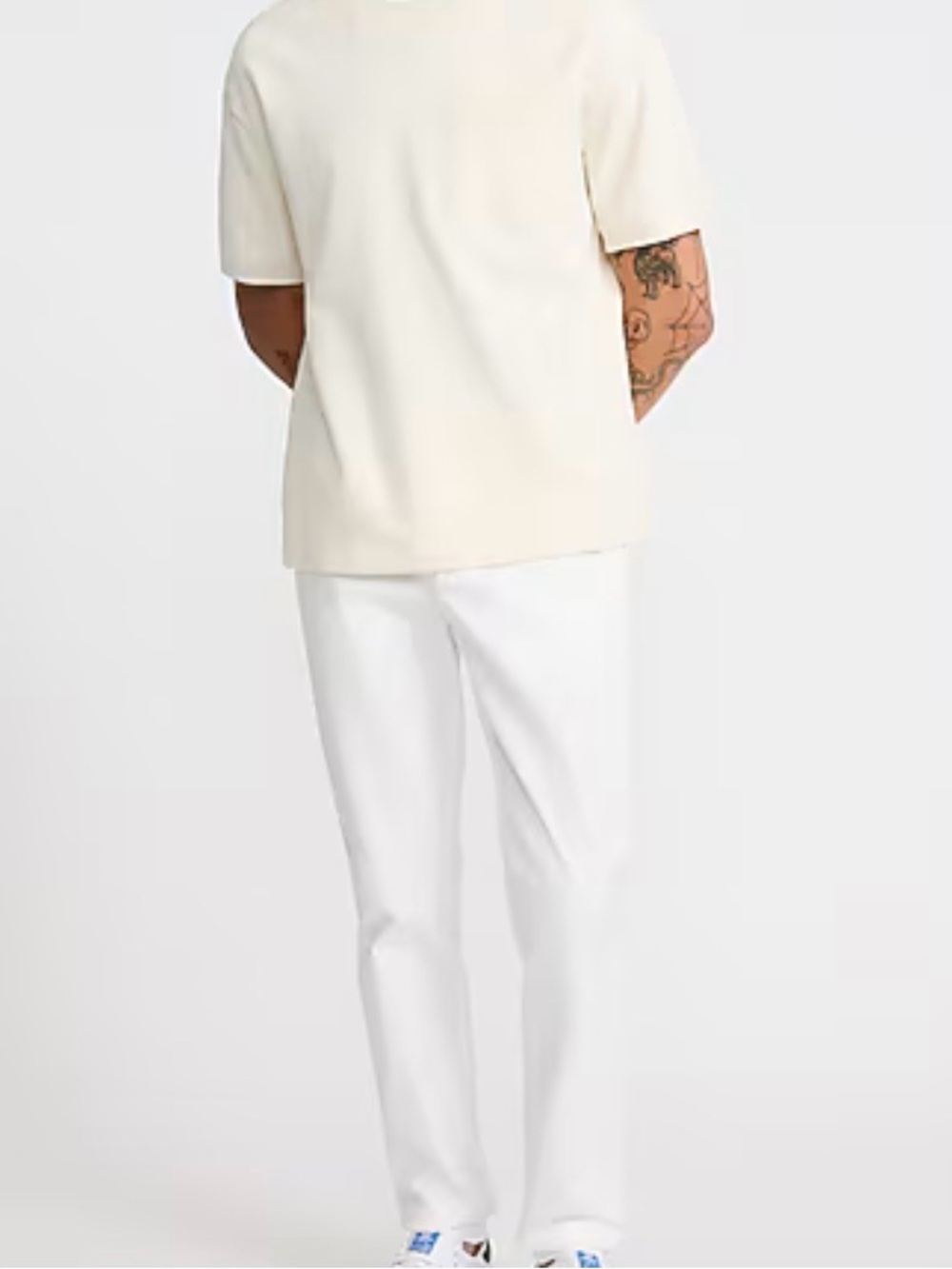 Express Men's White Chinos x 2 Size 31x30 1 pair slim 1 pair skinny Worn once